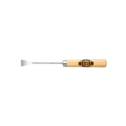 10 mm Bildhauerbeitel - Gekröpftes, Gerades Balleisen - Stich 1