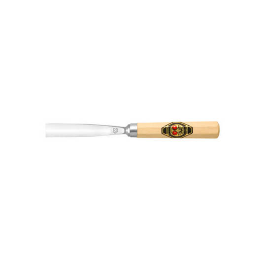 Bildhauerbeitel 16 mm - Gerades Flacheisen - Stich 3 | Hochwertiges Werkzeug für präzises Arbeiten