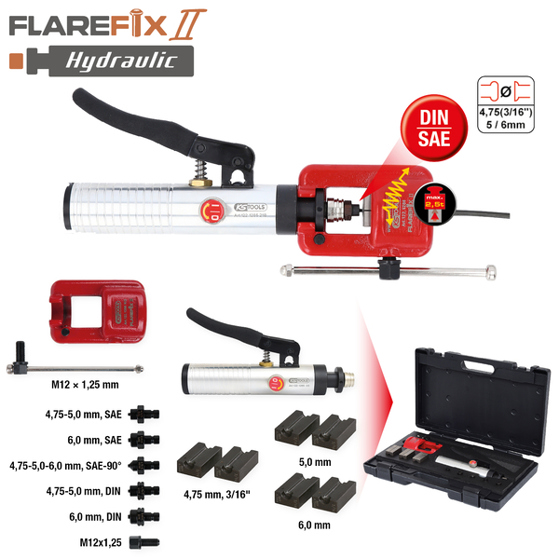 Universal Bördelgerät Set - 11-teilig | Flarefix II