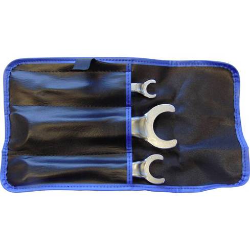 SKINMATIC 3-teiliges Werkzeugset mit Rolltasche - 3x Maulschlüssel