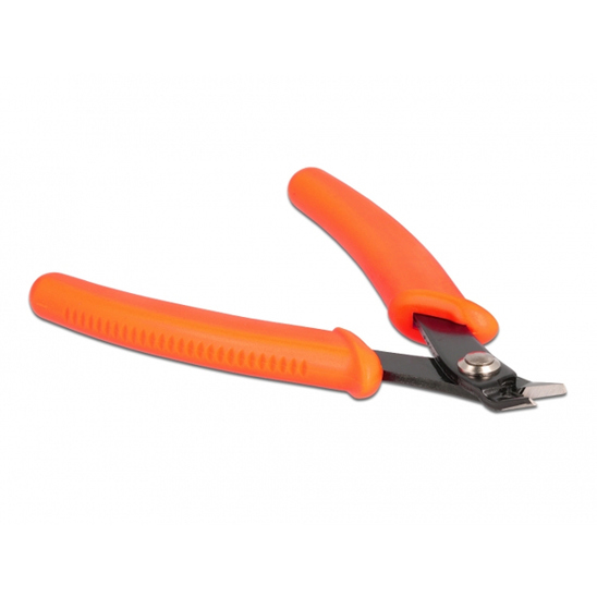 DeLOCK Kabelschere - Seitenschneider 12,7 cm in Orange