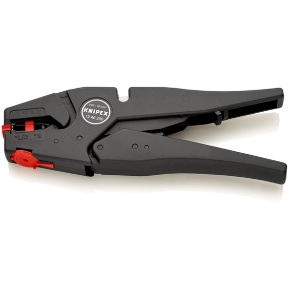 KNIPEX Selbsteinstellende Abisolierzange 200 mm - 12 40 200