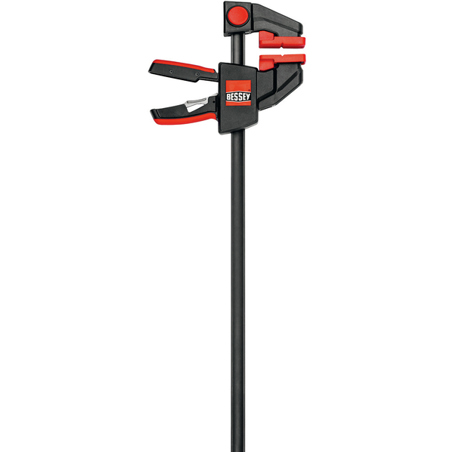 BESSEY EZS11-4 F-Klammer - Einhandzwinge, 11 cm, Schwarz/Orange