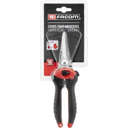 Ergonomische Kabelschere 205mm mit Zweikomponentigem Griff