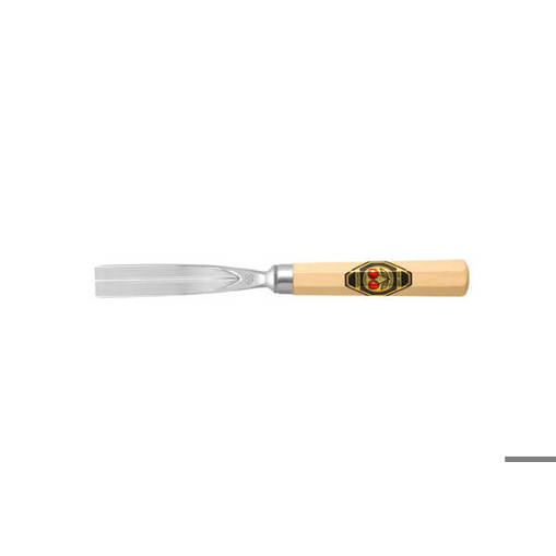 Bildhauerbeitel 3 mm - Gerader Gaißfuß 75° - Stich 39
