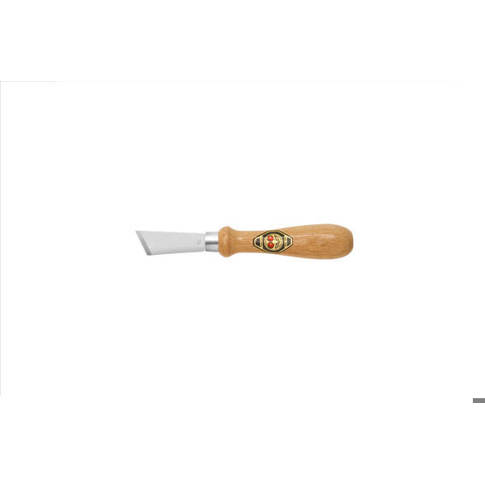 Kerbschnitzmesser mit langer, breiter Klinge und schräge Schneide
