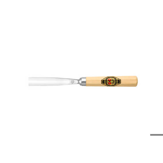 Präziser Bildhauerbeitel 35 mm - Gerades Flacheisen, Stich 4 für feine Arbeiten