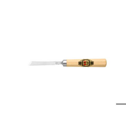 Kerbschnitzbeitel 8 mm – Gerade mit schräger Schneide | Stich 1